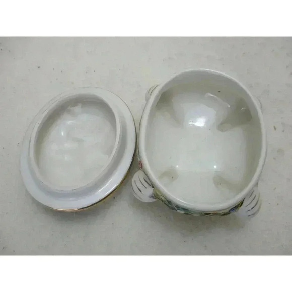 Capodimonte Cherub porcelain box, Snuff Box, Pill Jewelry Trinket jewelry box - Picture 5 of 9